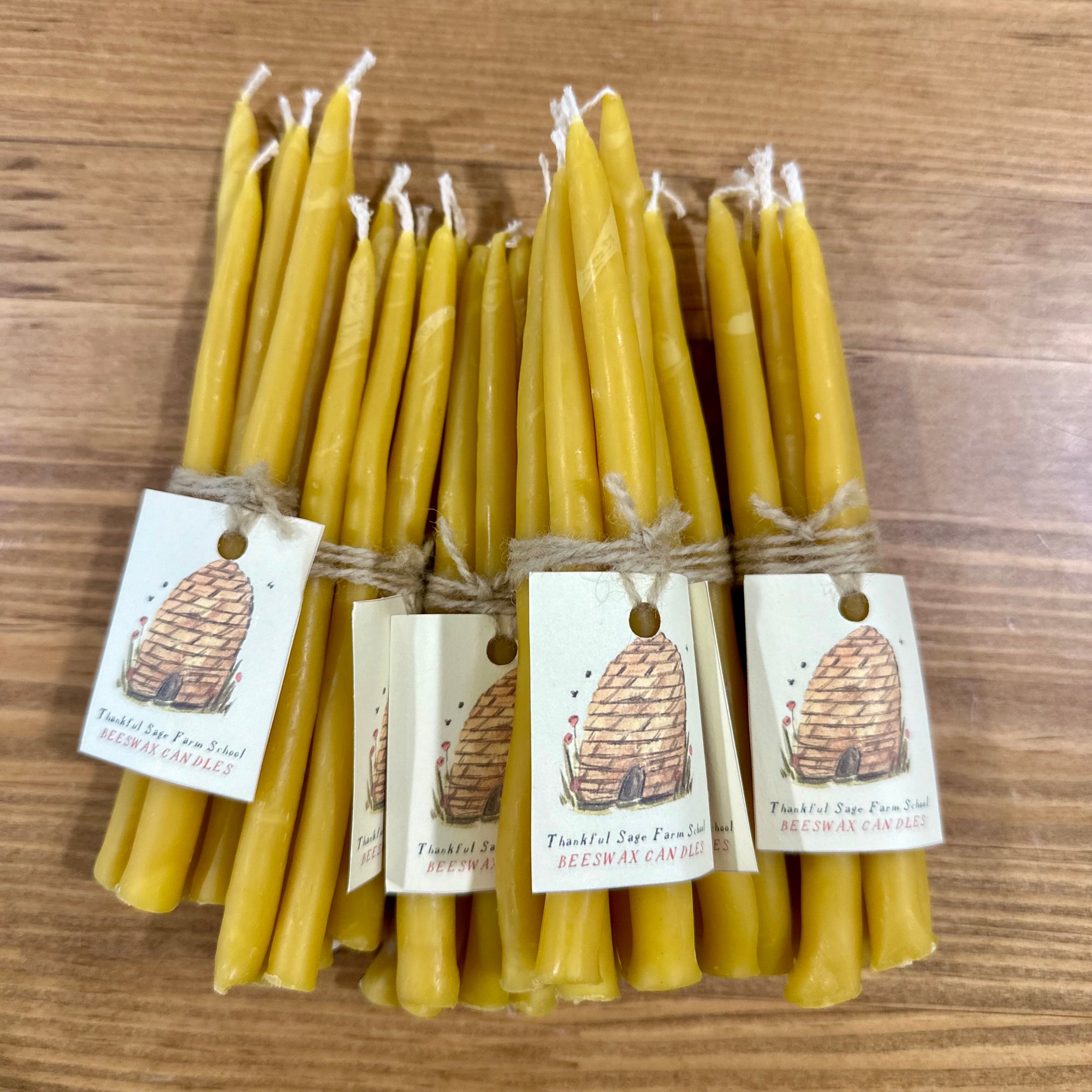 Bees Wax Candles - LOCAL PICKUP ONLY